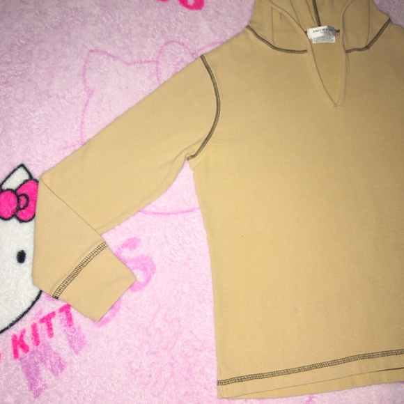 y2k boho grunge waffle knit hoodie - Picture 4 of 10